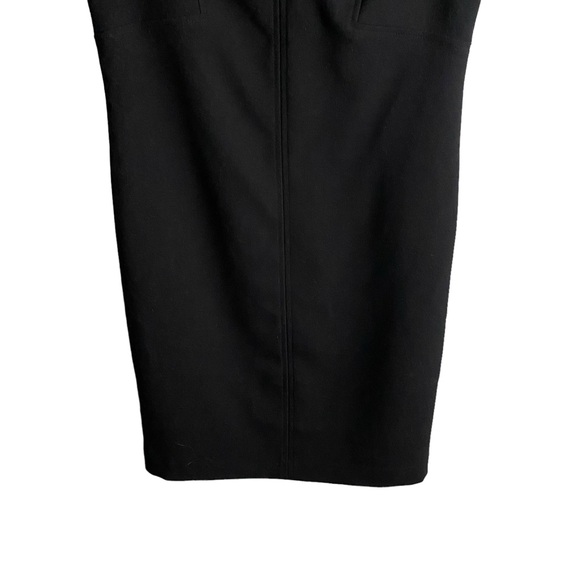 Talbots Petites Women's Black Short Sleeve Evening Dress - Picture 3 of 7